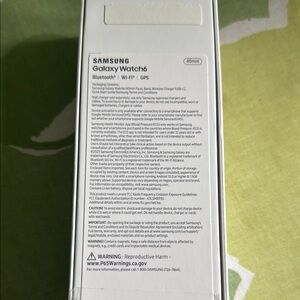 Samsung Galaxy Watch6 40mm - Elegant White